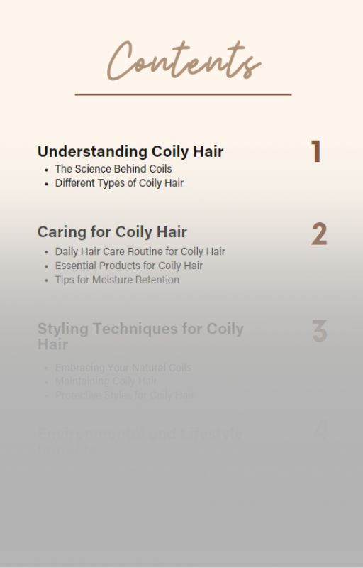 Embracing Coils: Your Ultimate Guide to Healthy, Gorgeous Coily Hair - HairCounsellor