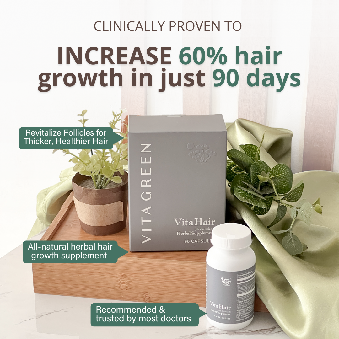 Vita Hair & The Hair Nutrition Handbook [3-month supply]