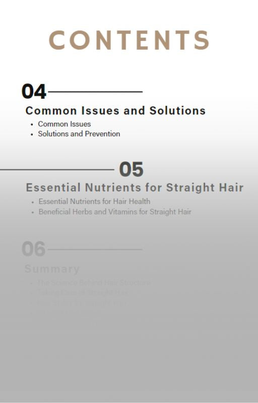 Straighten Up: Secrets to Managing Straight Hair - HairCounsellor